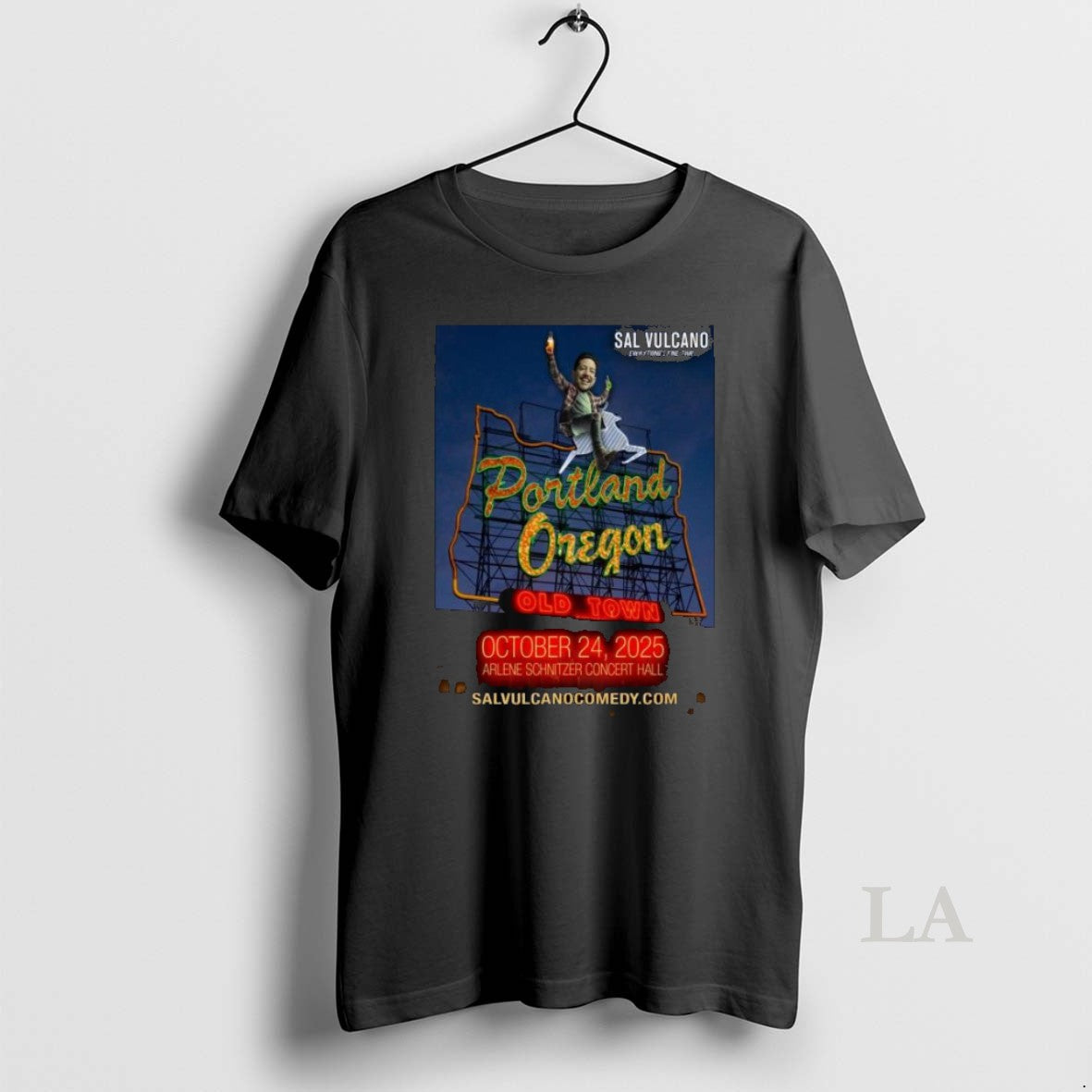 Original Sal Vulcano Fall Tour 2025 Arlene Schnitzer Concert Hall Tour Long Sleve