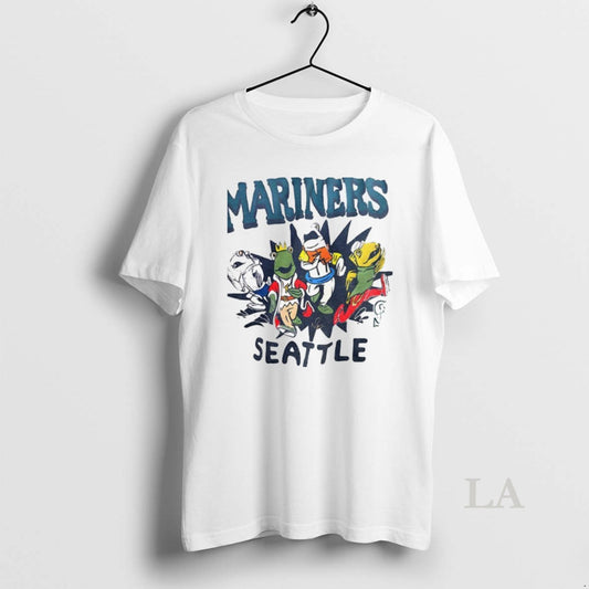 Original Salmon Run Mariners Seattle New Mascots