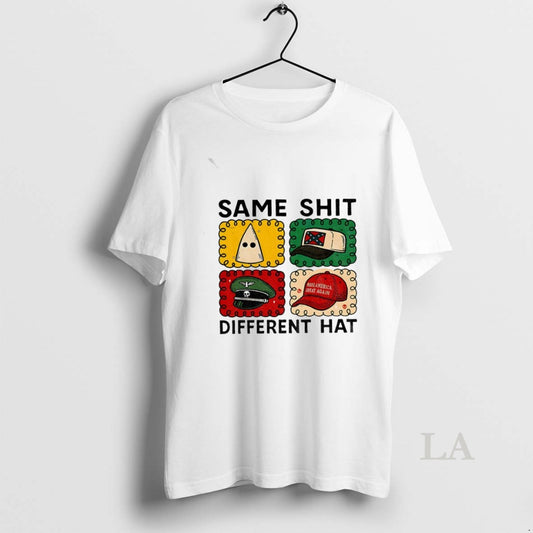 Original Same Shit Different Hat Maga Anti Trump Political Protest Anti Racism