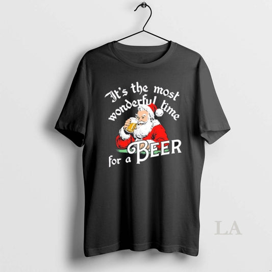 Original Santa Merry Christmas Its The Most Wonderful Time For A Beer
