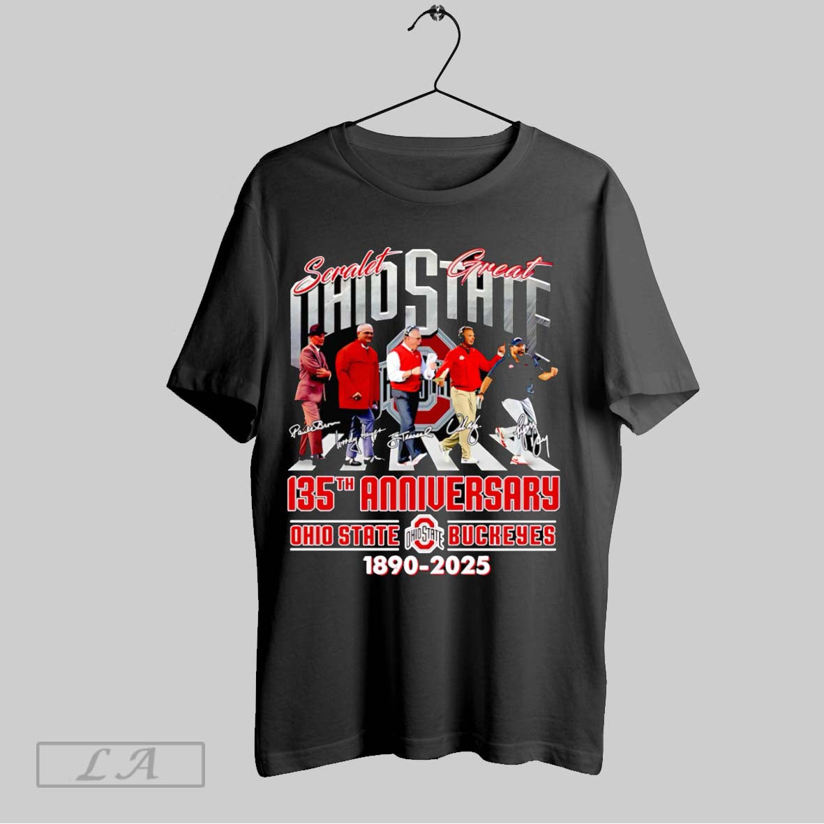 Original Scarlet Great Ohio State 135th Anniversary 1890 2025