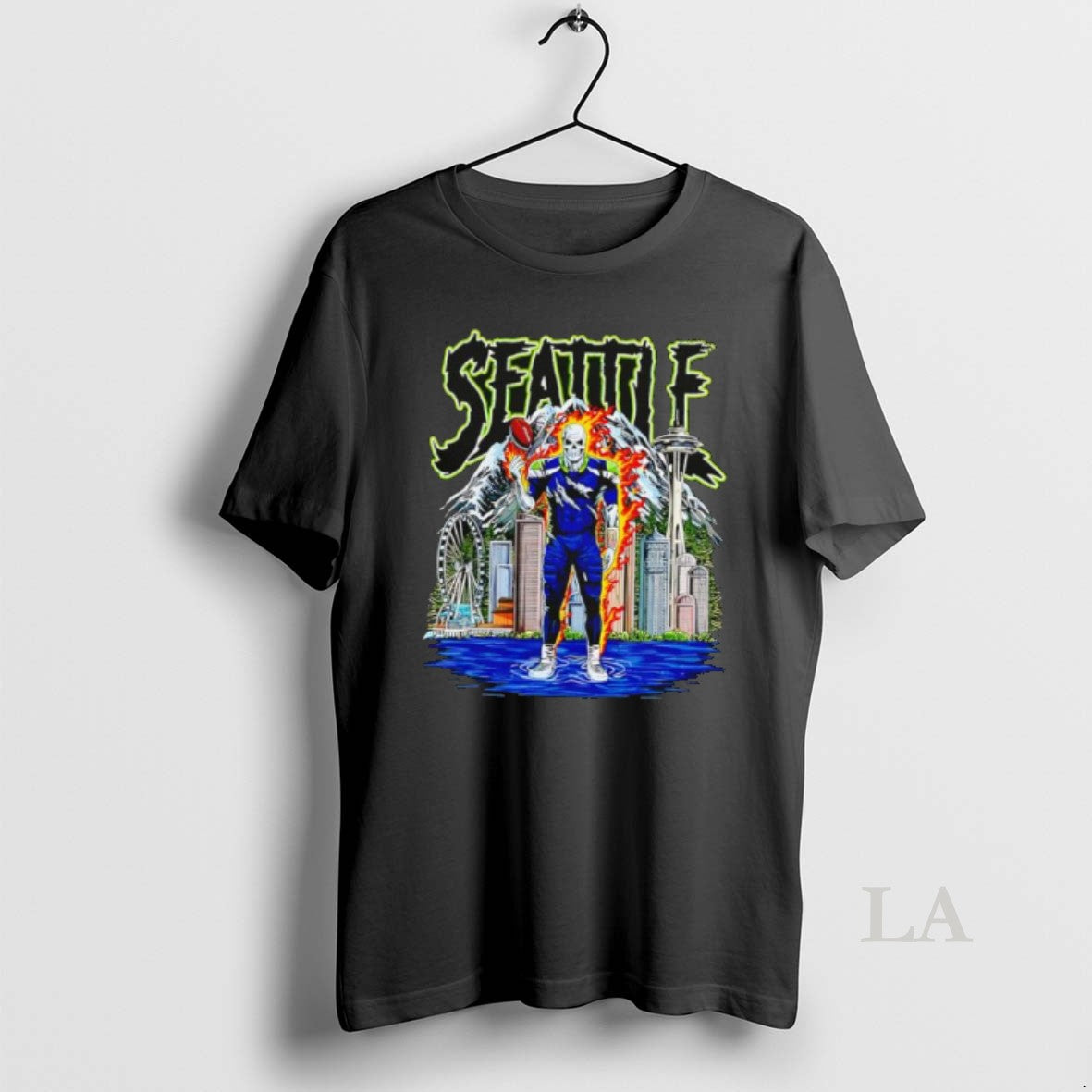 Original Seattle Football Dt Essential Skeleton T-Shirts, Hoodie, Sweatshirt | AU18TeeNovaLab.com