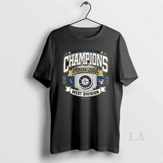 Original Seattle Mariners 2025 Al West Division Champions Ceramic Ceramic And Classic Dad Cap