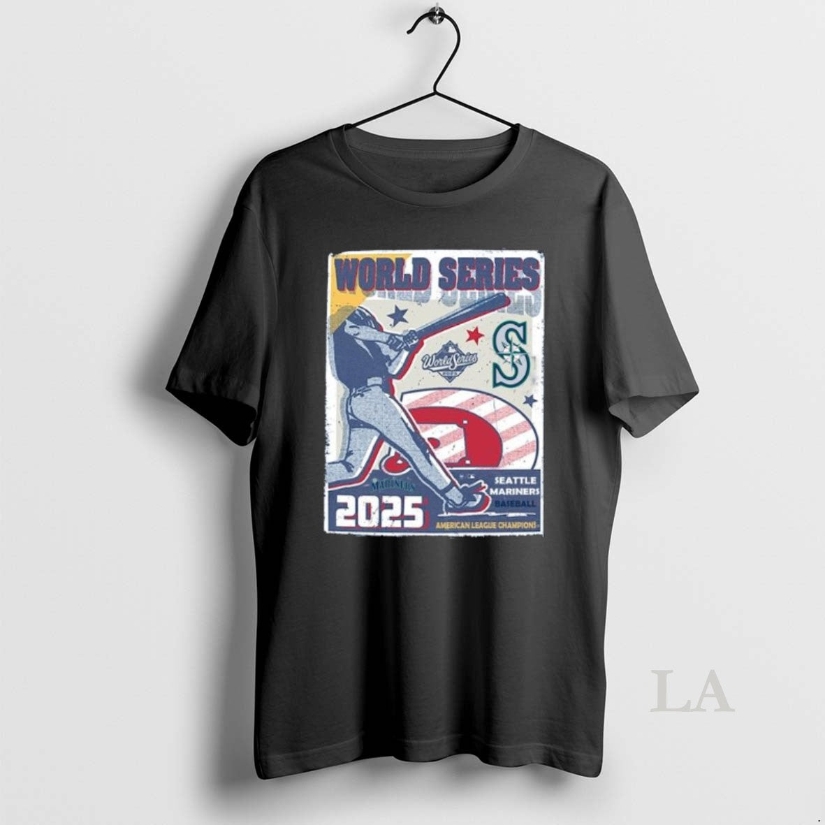 Original Seattle Mariners Al Champs 2025 World Series Franklin