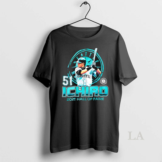 Original Seattle Mariners Baseball 51 Ichiro Suzuki 2025 Hall Of Fame