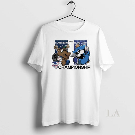 Original Seattle Mariners Vs Toronto Blue Jays 2025 Alcs Matchups Mascot