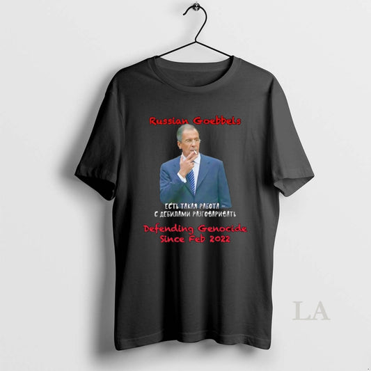 Original Sergey Lavrov Russian Goebbels Defending Genocide Since Feb 2022