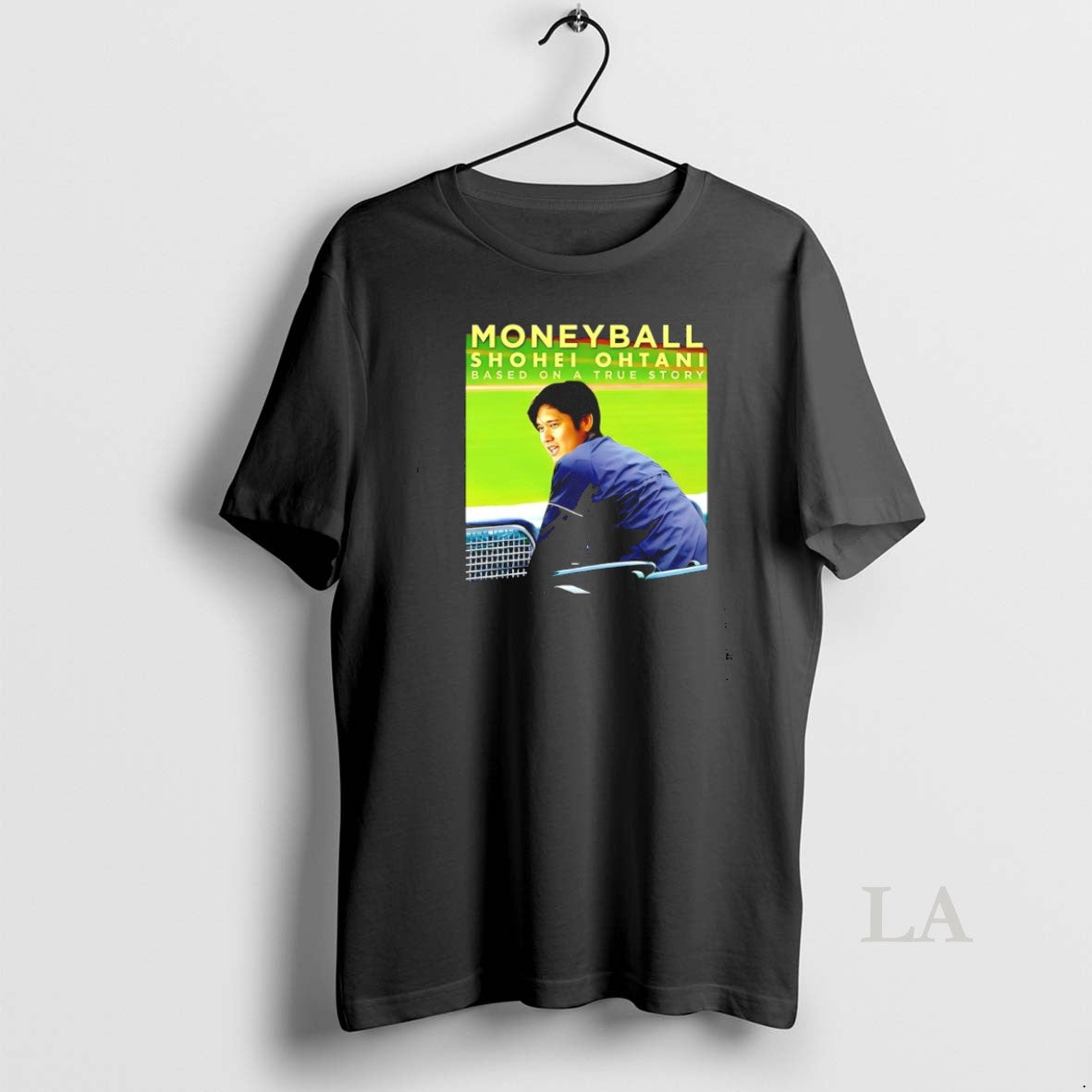 Original Shohei Ohtani Based On A True Story Buck Moneyball T-Shirts, Hoodie, Sweatshirt | AU18TeeNovaLab.com