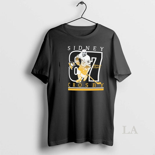 Original Sidney Crosby 87 Pittsburgh Penguins Player Show