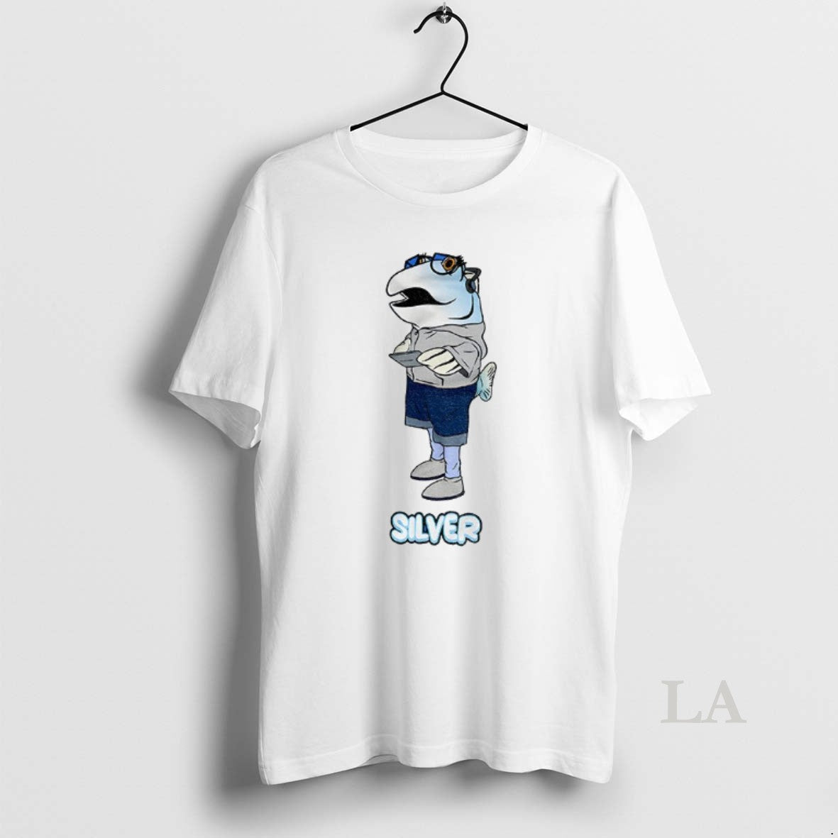 Original Silver Salmon Mariners Seattle New Mascot