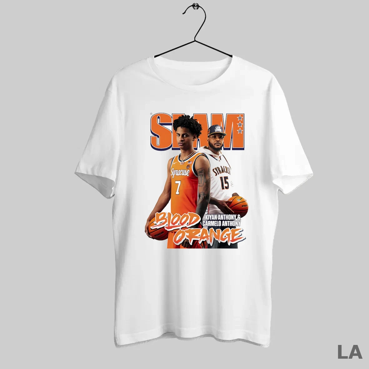 Original Slam Cover Kiyan Carmelo Anthony