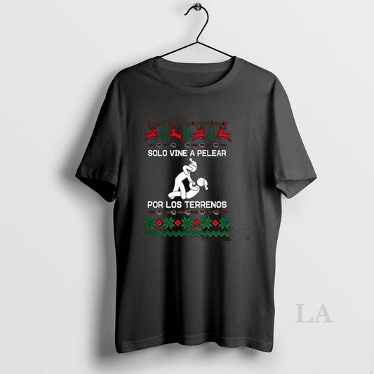 Original Solo A Vine Pelear Por Los Terrenos Ugly Christmas T-Shirts, Hoodie, Sweatshirt | AU18TeeNovaLab.com