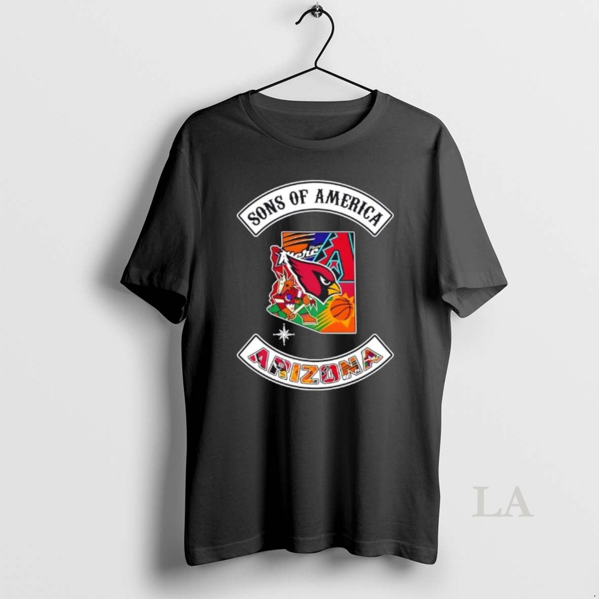 Original Son Of America Arizona Map Sports Logos Combine T-Shirts, Hoodie, Sweatshirt | AU18TeeNovaLab.com