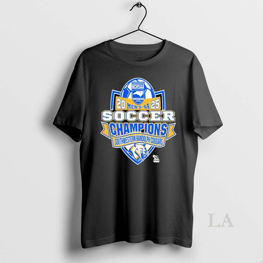 Original Southwest Randolph Cougars Nchsaa Soccer Division Mens 4a Champions T-Shirts, Hoodie, Sweatshirt