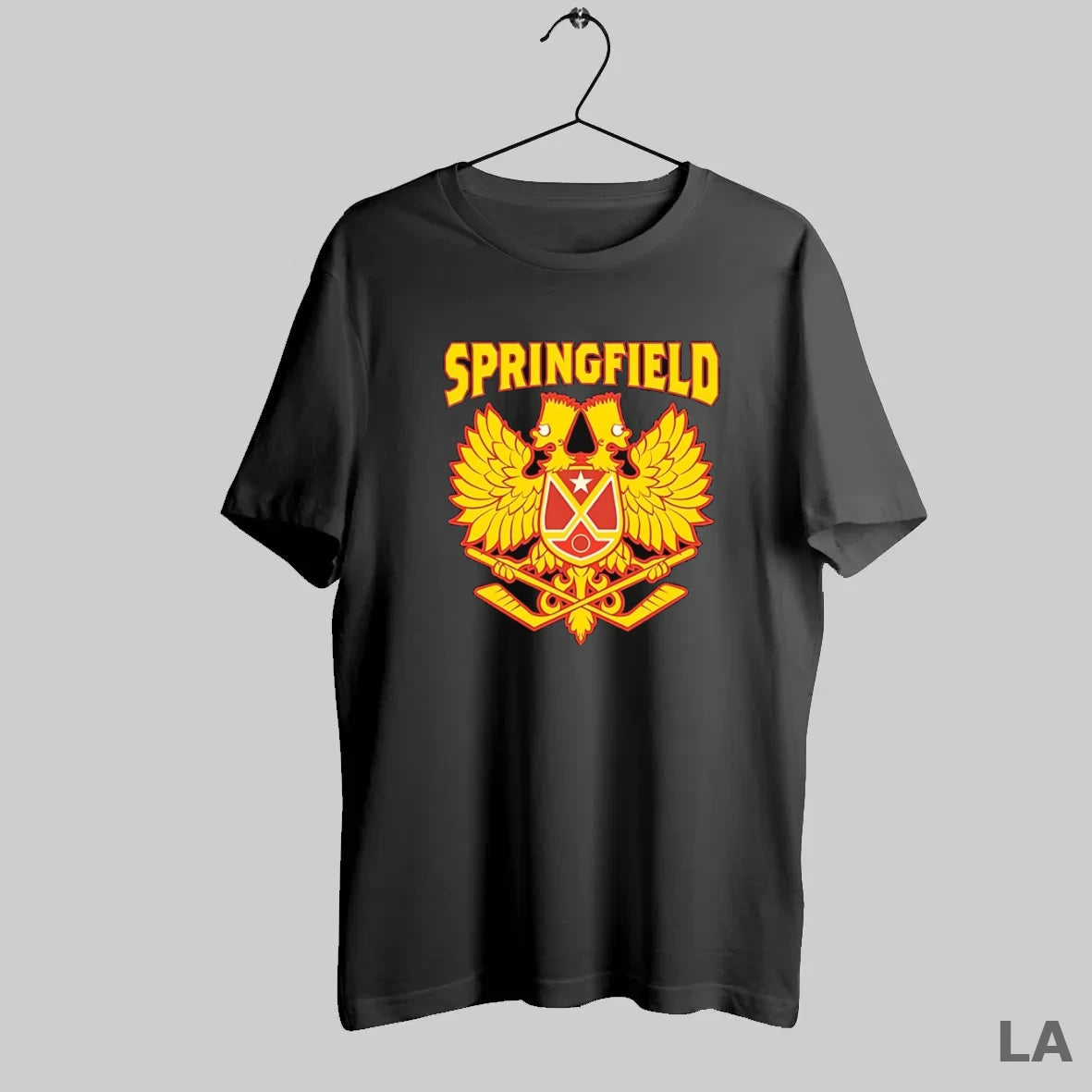 Original Springfield Hockey Crest Simpsons