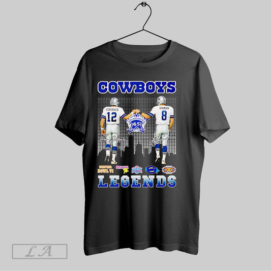 Original Staubach And Aikman Cowboys Legends Signature