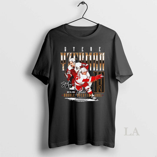 Original Steve Yzerman 19 Detroit Red Wings Hockey Game 7 1996 Signature T-Shirts, Hoodie, Sweatshirt | AU18TeeNovaLab.com