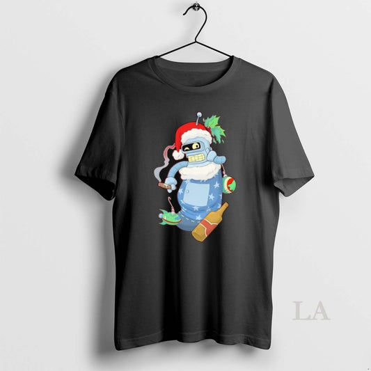 Original Stocking Stuffer Bendy Holding Cigar Merry Christmas T-Shirts, Hoodie, Sweatshirt | AU18TeeNovaLab.com