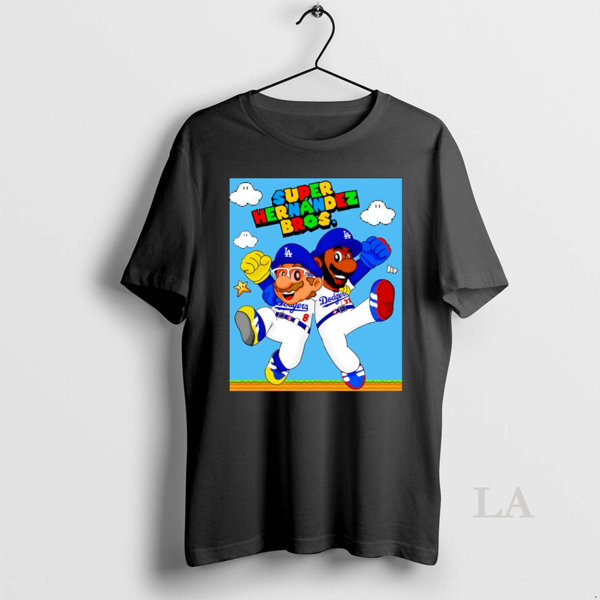 Original Super Hernandez Bros Los Angeles Dodgers