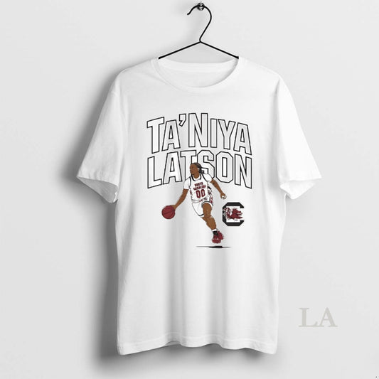 Original Taniya Latson Dribble South Carolina Gamecocks T-Shirts, Hoodie, Sweatshirt | AU18TeeNovaLab.com