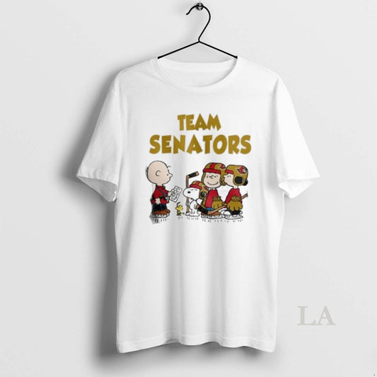 Original Team Ottawa Senators Peanuts Hockey
