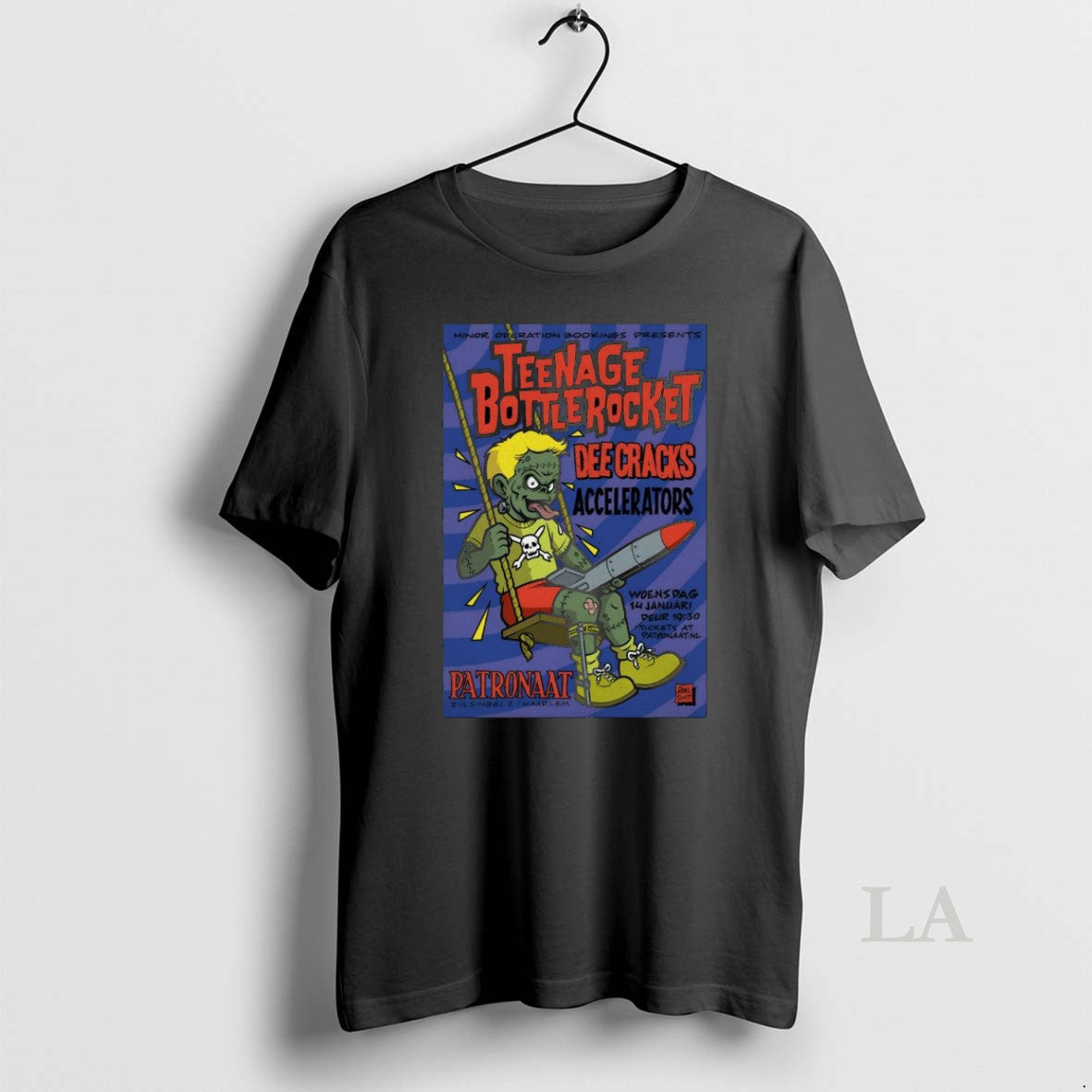 Original Teenage Bottlerocket January 14 2026 Patronaat In Haarlem Netherlands T-Shirts, Hoodie, Sweatshirt