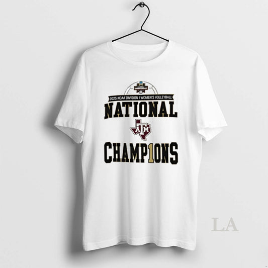 Original Texas Am Aggies 2025 Ncaa Volleyball National Champions Locker Room T-Shirts, Hoodie, Sweatshirt