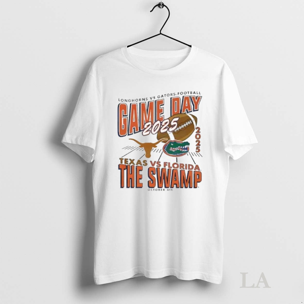 Original Texas Longhorns And Florida Gators Football Game Day 2025 The Swamp October 4th 2025