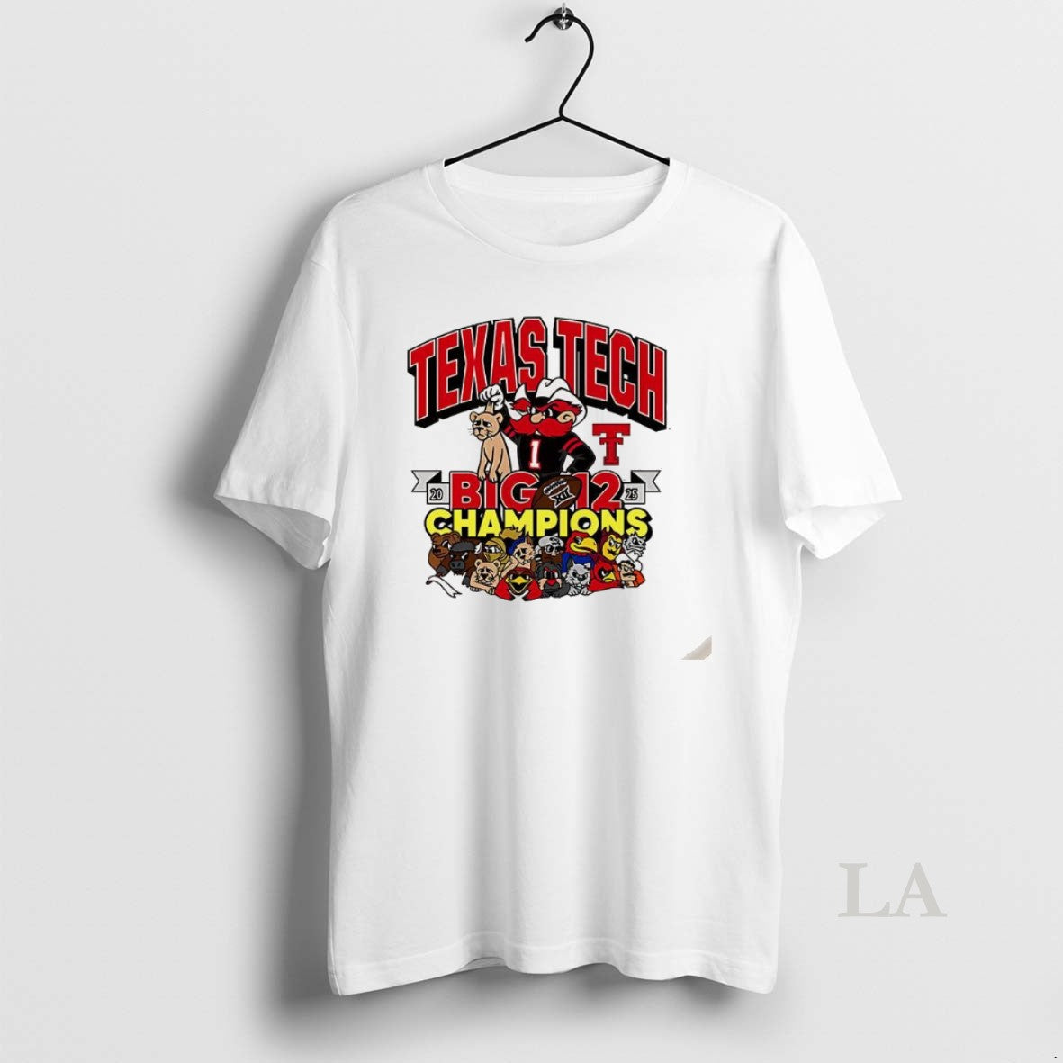 Original Texas Tech Red Raiders Crushed It Big 12 Champions Mascot T-Shirts, Hoodie, Sweatshirt | AU18TeeNovaLab.com