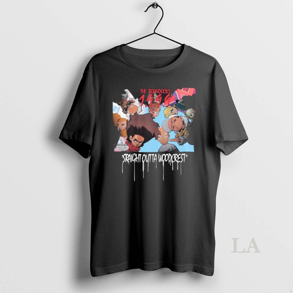 Original The Boondocks Straight Outta Woodcrest 1999 T-Shirts, Hoodie, Sweatshirt | AU18TeeNovaLab.com