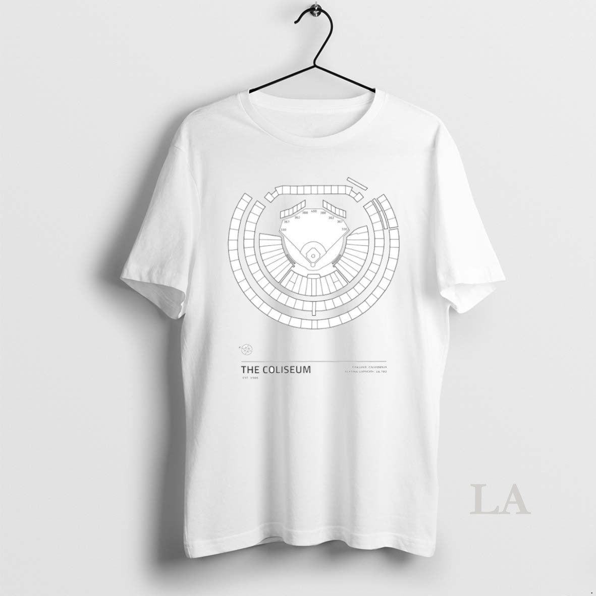 Original The Coliseum Oakland California Stadium Circle T-Shirts, Hoodie, Sweatshirt | AU18TeeNovaLab.com