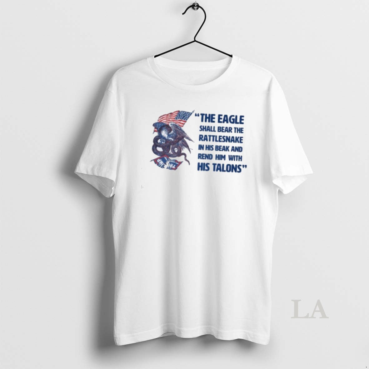 Original The Eagle Shall Bear The Rattlesnake In His Beak And Rend Him With His