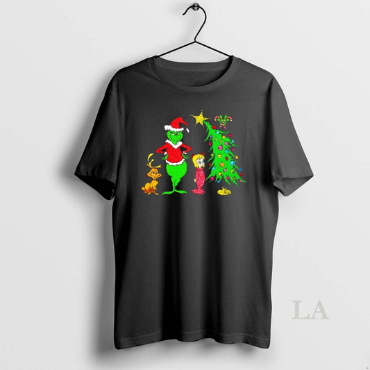 Original The Grinch And Cindy Lou Who Christmas T-Shirts, Hoodie, Sweatshirt | AU18TeeNovaLab.com