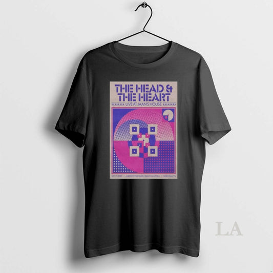Original The Head And The Heart October 11 2025 Nashville Long Sleve