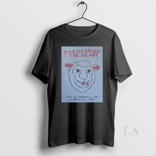 Original The Head And The Heart Tour Nashville Tn 2025 Long Sleve