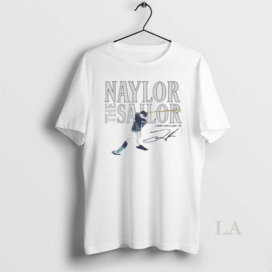 Original The Naylor The Sailor Josh Naylor 12 Seattle Trident Signature