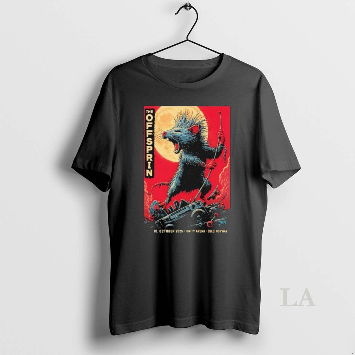 Original The Offspring October Unity Oslo Norway Oct 10 2025 Rat T-Shirts, Hoodie, Sweatshirt | AU18TeeNovaLab.com