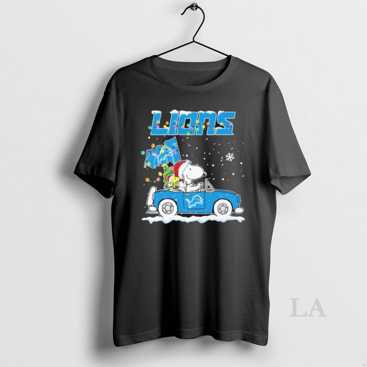 Original The Peanuts X Detroit Lions Driving Car Christmas T-Shirts, Hoodie, Sweatshirt | AU18TeeNovaLab.com