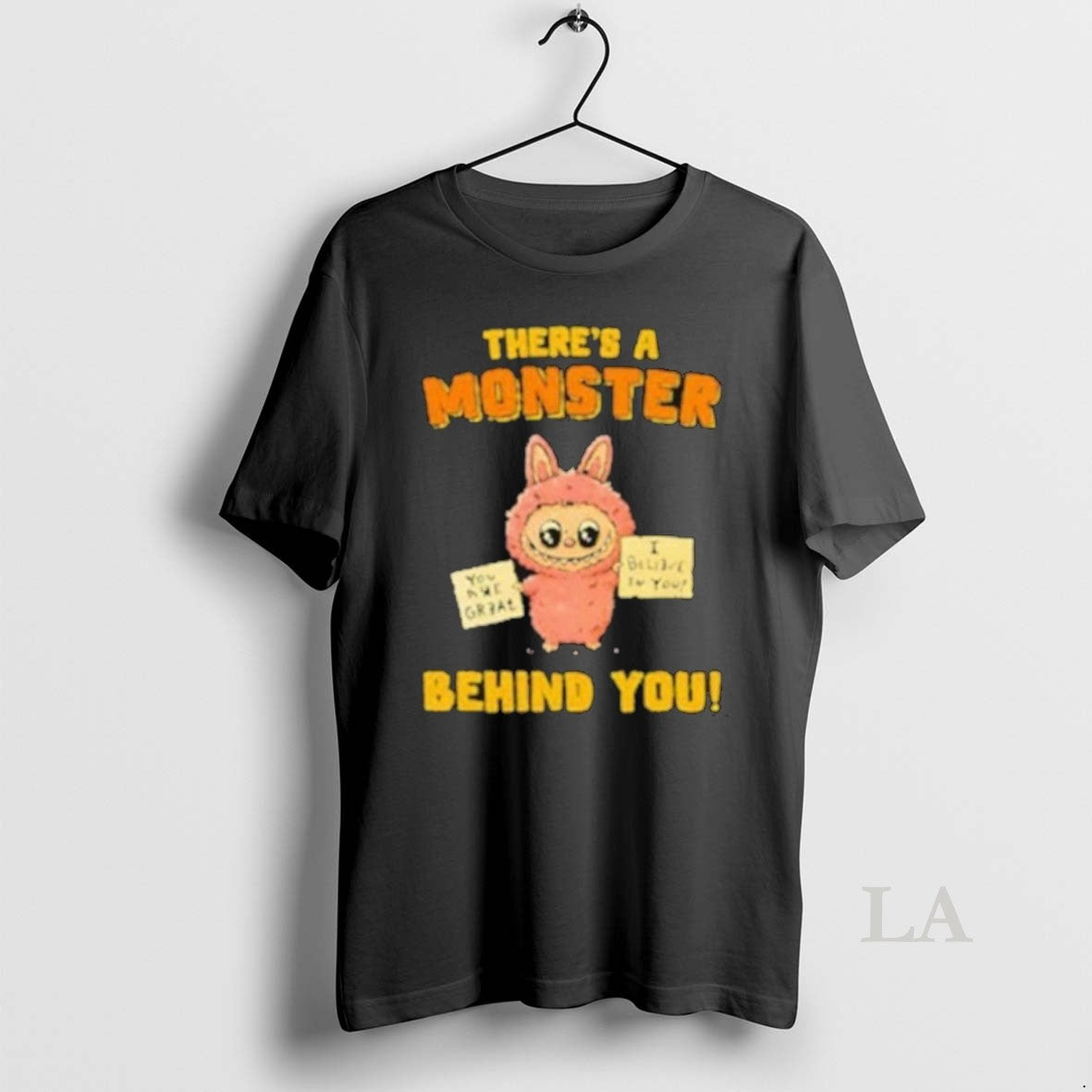 Original Theres A Monster Behind You Labubu 2025