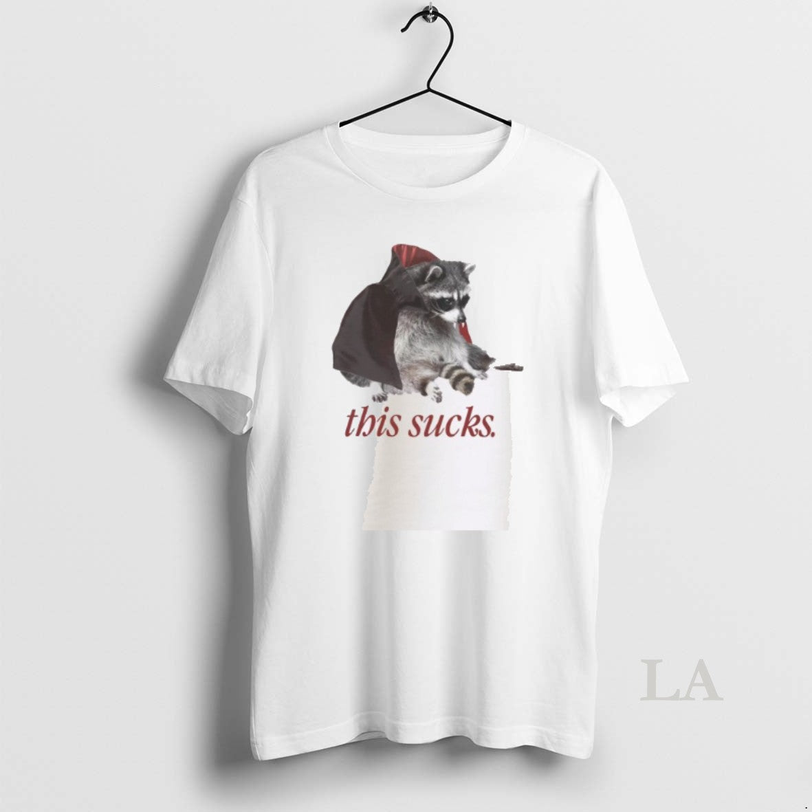 Original This Sucks Halloween Vampire Raccoon