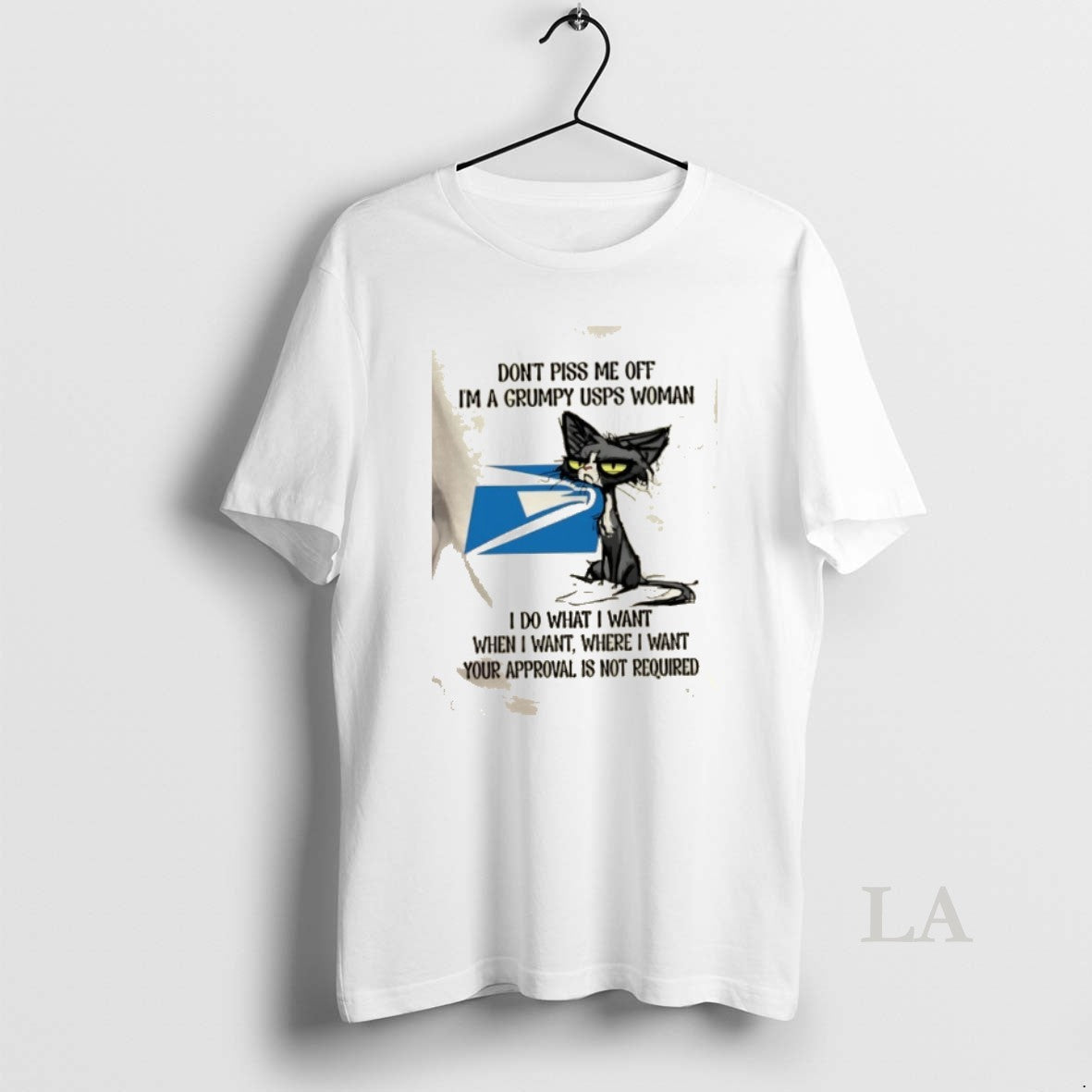 Original Tired Cat Dont Piss Me Off Im A Grumpy Usps Woman I Do What T-Shirts, Hoodie, Sweatshirt | AU18TeeNovaLab.com