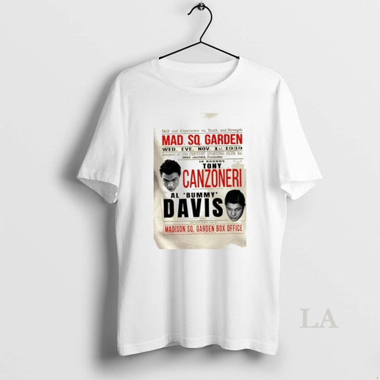 Original Tony Canzoneri Vs Bummy Davis Madison Sq Garden Box Office T-Shirts, Hoodie, Sweatshirt | AU18TeeNovaLab.com