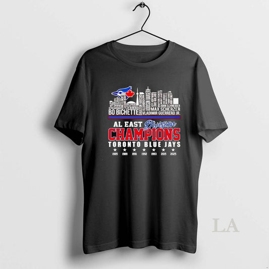 Original Toronto Blue Jays 2025 Al East Division Champions Players Names Skyline