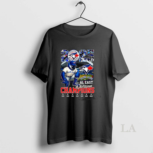 Original Toronto Blue Jays Baseball 2025 Al East Division Champions Mascot