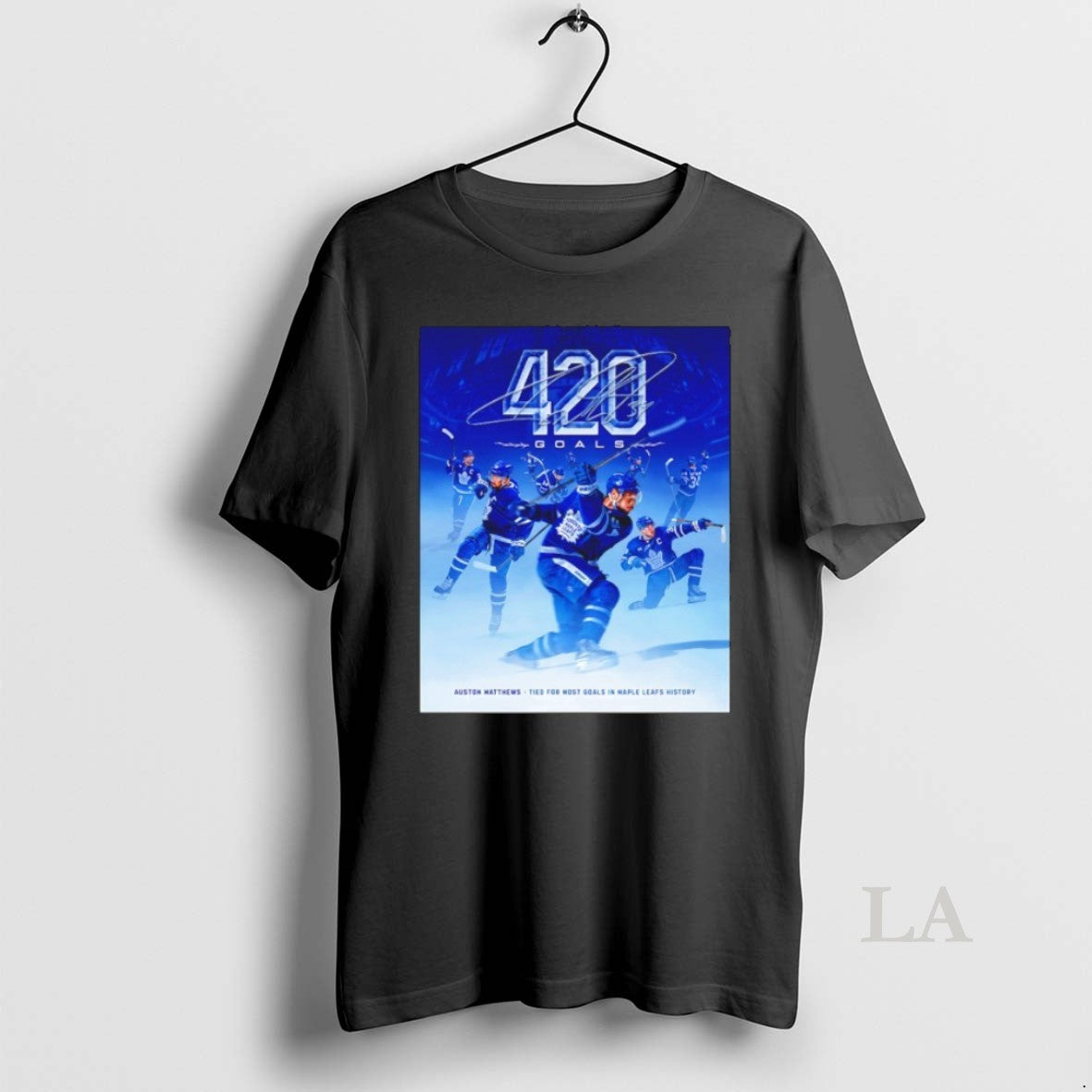 Original Toronto Maple Leafs 420 Goals Auston Matthews Signature T-Shirts, Hoodie, Sweatshirt | AU18TeeNovaLab.com