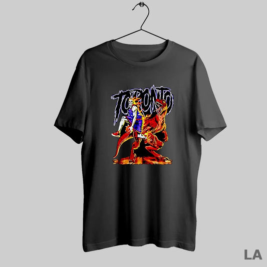 Original Toronto Raptors Skeleton Dinosaur Basketball City Fan