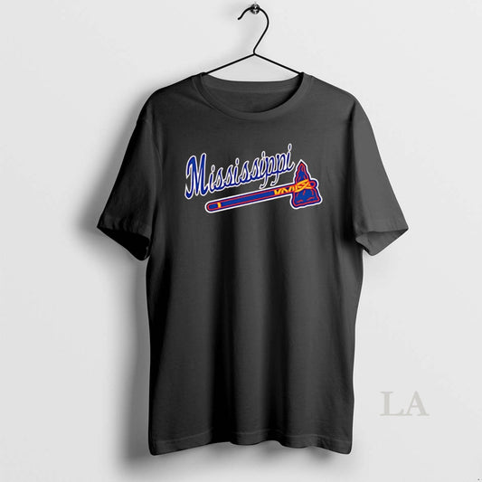 Original Trey Harris Mississippi Braves Logo