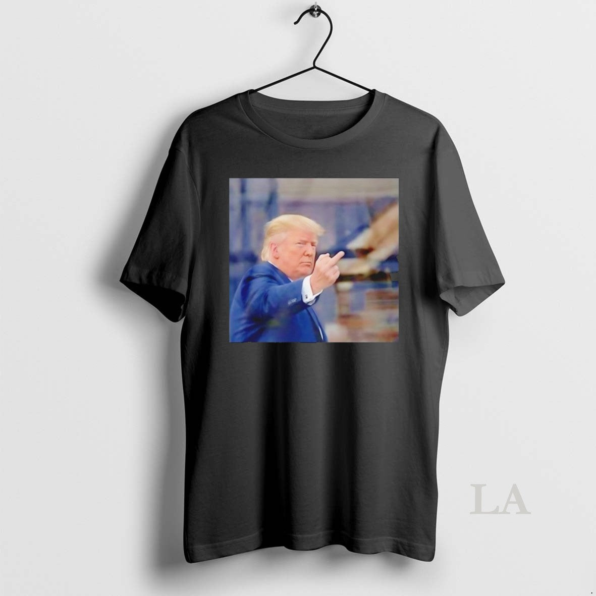 Original Trump Flips Off Middle Finger On Michigan T-Shirts, Hoodie, Sweatshirt | AU18TeeNovaLab.com