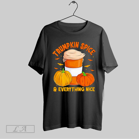 Original Trumpkin Spice And Everything Nice Halloween Pumpkin