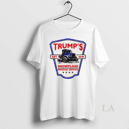 Original Trumps Snowflake Removal Service Est 2016 Shield Logo